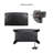 3D Flame Electric Infrared Quartz Fireplace Stove with Remote Control, Portable and Safe for Home Use
