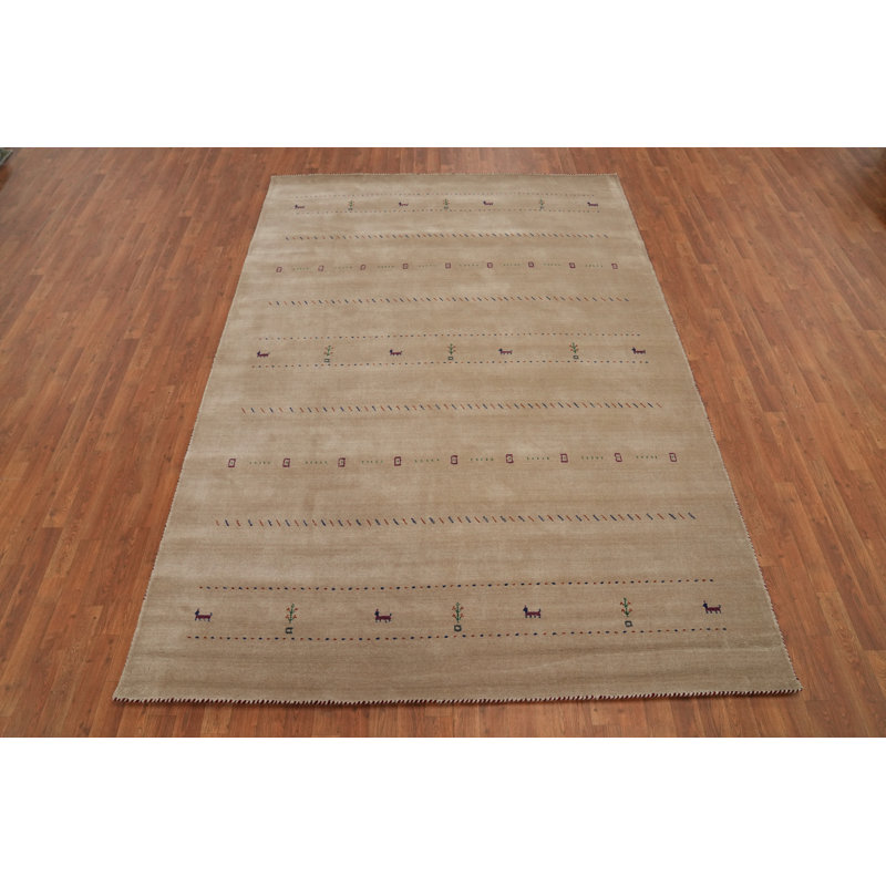 Tapis oriental brun clair 7 x 10