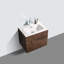 Ensemble de meuble-lavabo mural simple 24 po Alberthe-1010263498