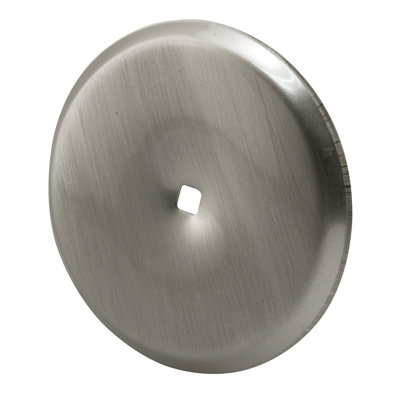 Prime-Line Cabinet Knob Backplate, Satin Nickel