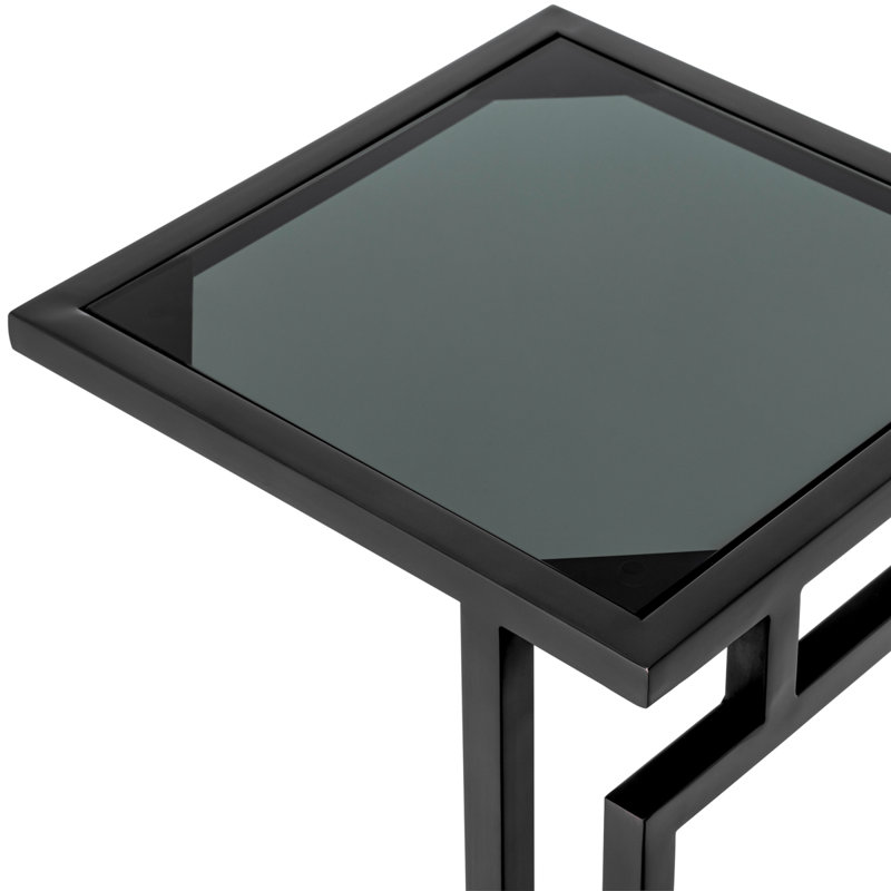 Table de bout Marcus, Bronze industriel