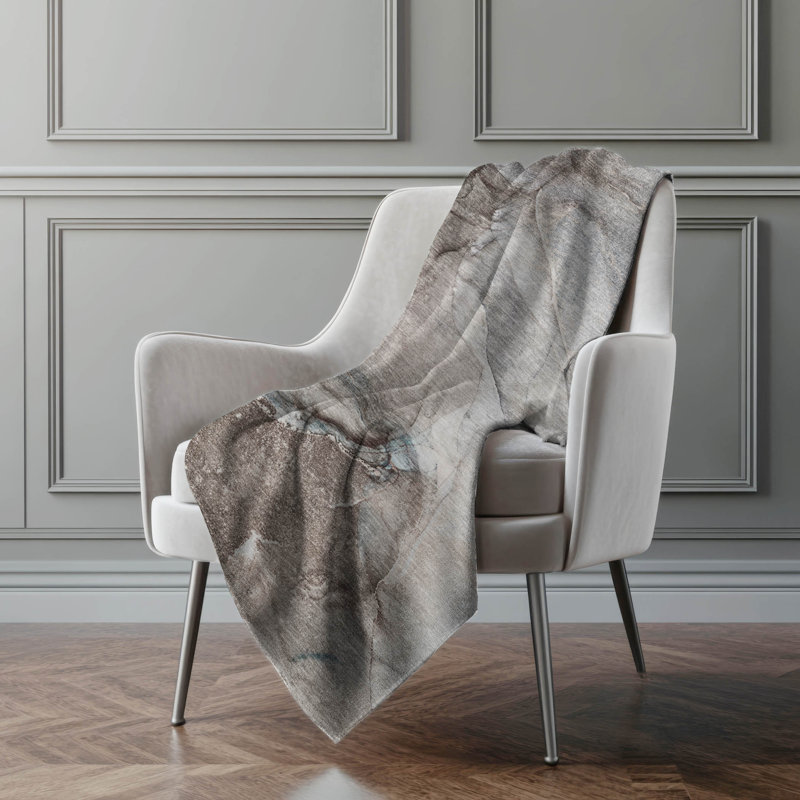 Jeté en sherpa Addison, Taupe