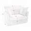 Ensemble de salon modulaire Shetucket de 49 po avec 2 coussins moelleux Latitude Run-449309112