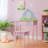 Fantasy Fields Solid Wood Kids Vanity Set with Mirror