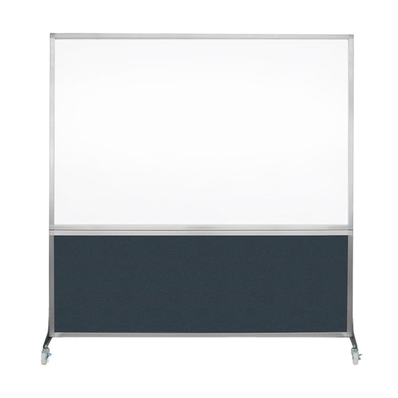 Freestanding Reversible Medium - 4' - 6' Whiteboard