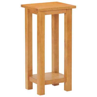 Table de bout en verre avec rangement