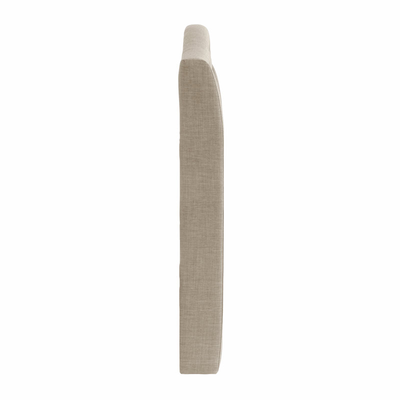 Calian Upholstered Headboard, Beige, Queen