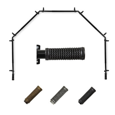 Yessenia Adjustable 0.81" Bay Window Single Curtain Rod