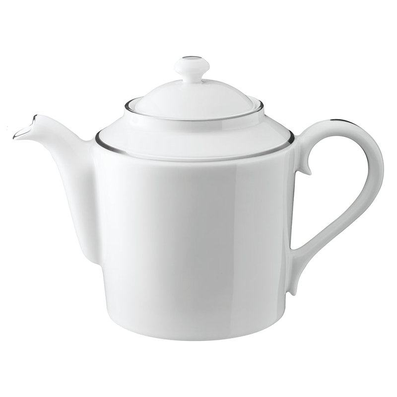 Galon Platinium Porcelain Teapot