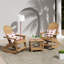 Ensemble de 2 chaises berçantes avec table Arrirack Adirondack Arrlo-88382263