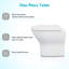 Belfry Bathroom Laprade 1.59L LPF Round Back To Wall Toilets (Seat Not Included)