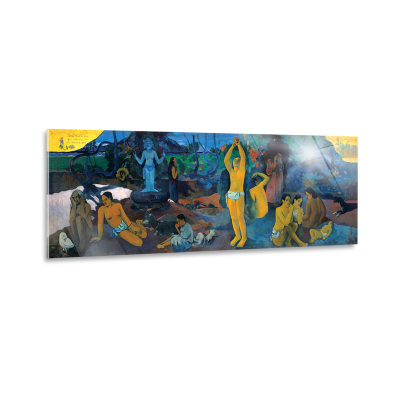 Where We Come From by Paul Gauguin - No Frame Print, Plastic/Acrylic, 50cm H  x  150cm W