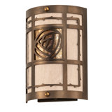 Rustic Lodge 1 - Light Flush Mounted Sconce