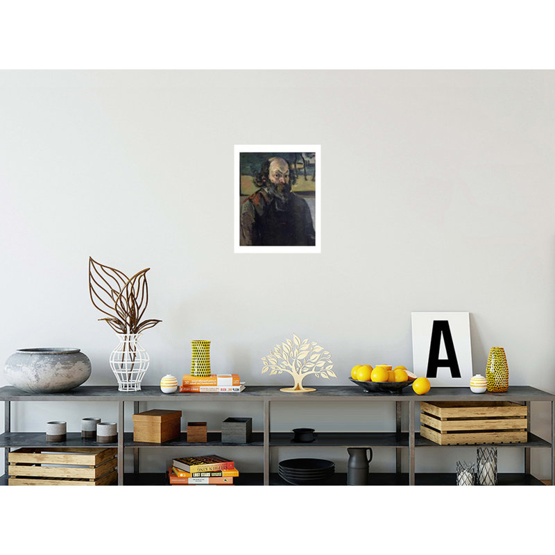Self Portrait Paul Cézanne Giclee Print, 20" H x 16" W