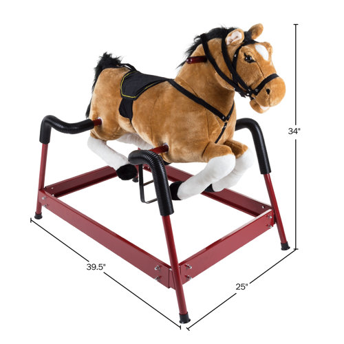 Happy Trails Spring Rocking Horse & Reviews | Wayfair