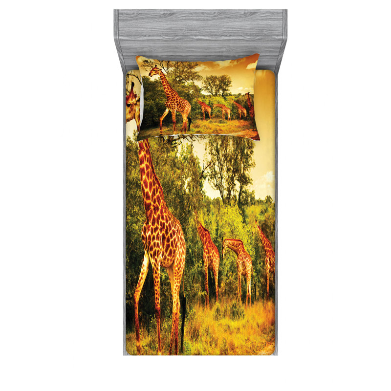 Microfiber Sheet Set, Twin XL Sheet Set + Fitted Sheet + 1 Pillowcase