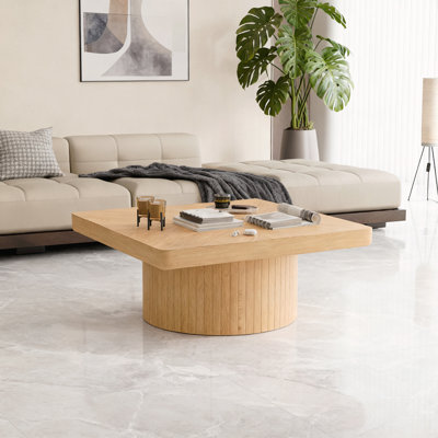 Table basse carrée 34,6 po pour le salon