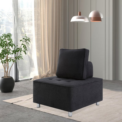 Fauteuil de repos avec repose-pieds
