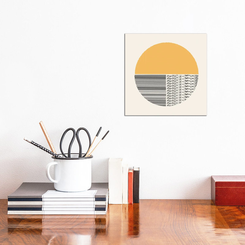 Minimalistic Abstract II by Show Me Mars - Wrapped Canvas Gallery-Wrapped Canvas Giclée, 30.48 cm H x 30.48 cm W