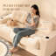 3 Seater Sofa with Cup Holders, Foam Upholstered Couch, No Assembly Required for Living Room-1882280779