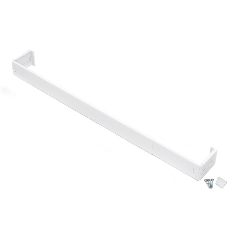 Largeur totale réglable x tringle à rideaux simple Fantasia, 28" - 48"