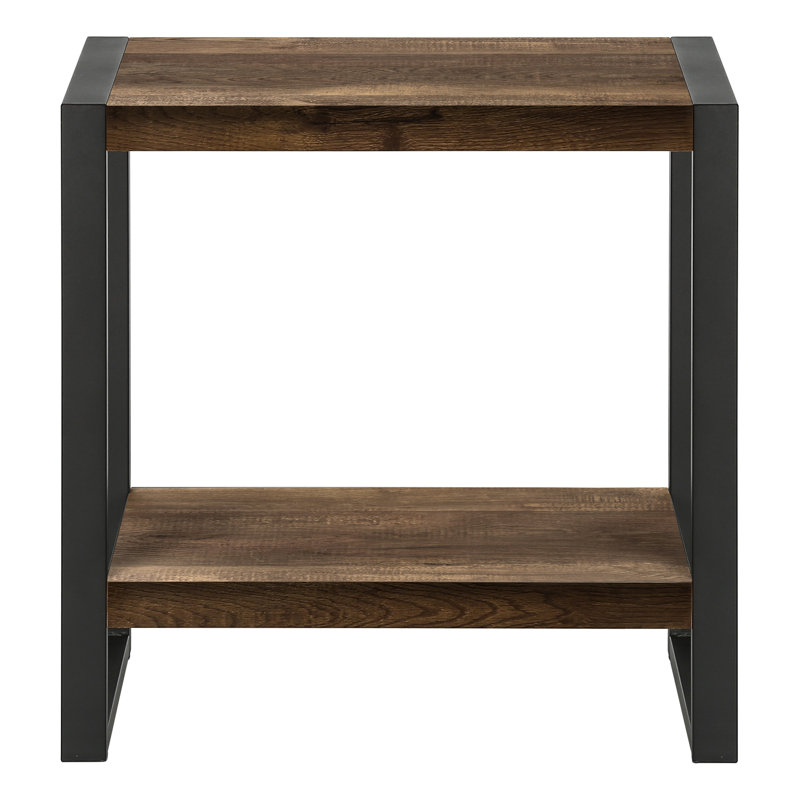 Adabel Accent Table, Side, End, Nightstand, Lamp, Living Room, Bedroom, Metal, Laminate, Brown