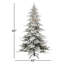 7.5' Lighted Artificial Fir Christmas Tree