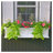 Anastasiya Resin Window Box Planter with Water Reservoir-9872667