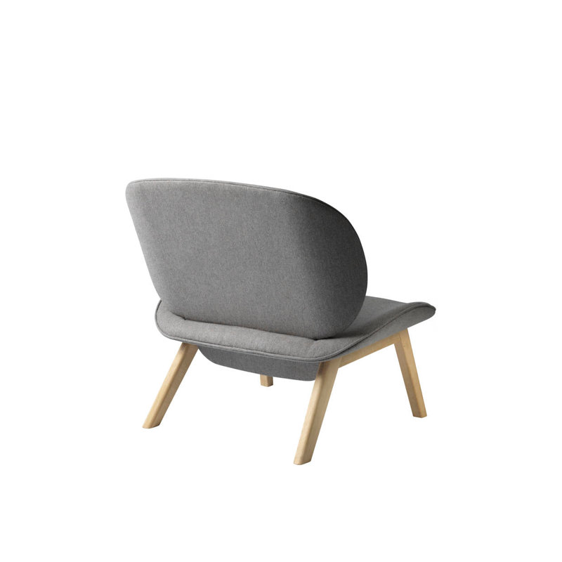 Suru Armless Chair, Gray