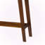 Console Monocle en brun Mid-Century moderne, H 28,82 po x l 31,08 po x P 13,77 po