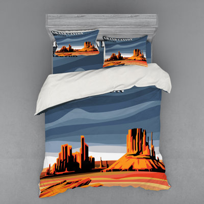 Canyon Farmhouse / Country Duvet Cover