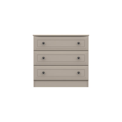 Warminster 78 cm W Chest of 3 Drawers