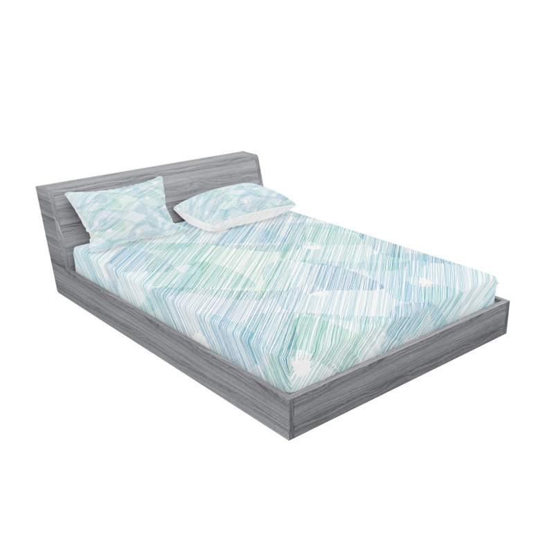 Microfiber Sheet Set, Full/Double Sheet Set with Fitted Sheet