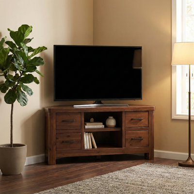Oruada Corner TV Stand for TVs up to 50"