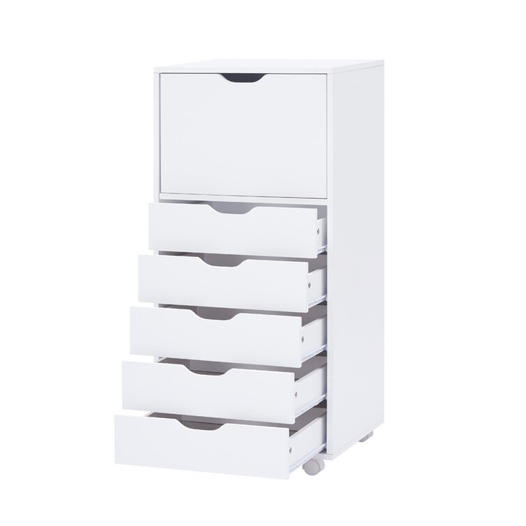 Latitude Run® Garysburg 9 Drawer Chest, Wood Storage Dresser Cabinet with  Wheels, Large Craft Storage Organizer & Reviews - Wayfair Canada