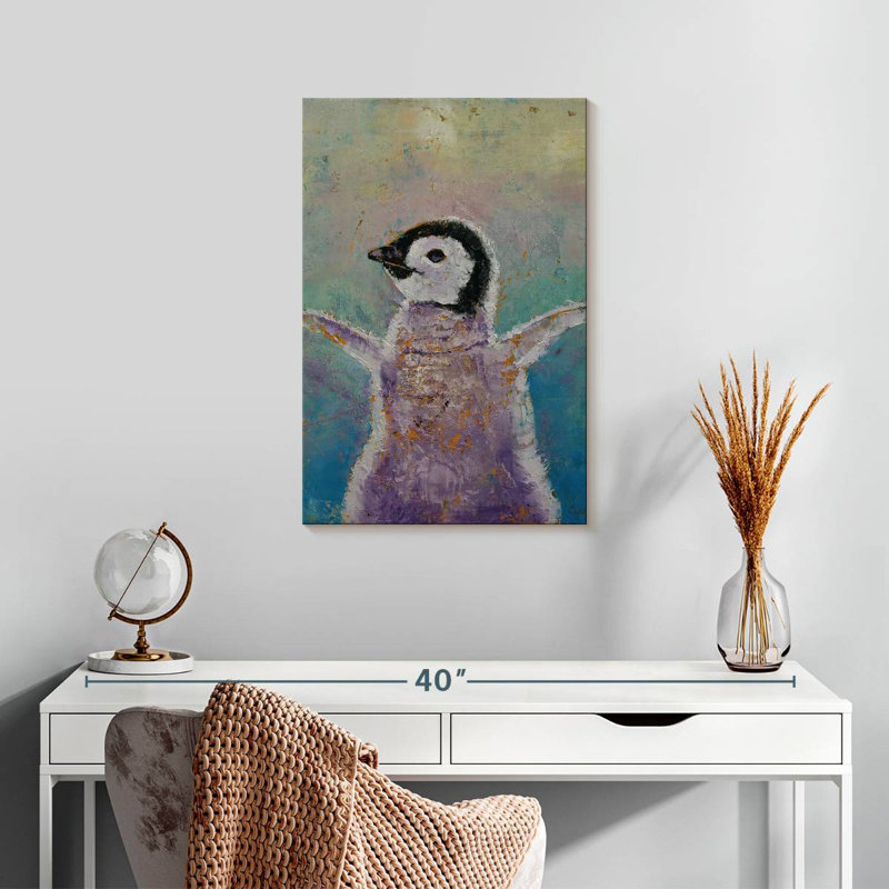 Brampt Baby Penguin, 24" H x 16" W