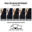 Tapis noir antidérapant Windowpane Grid-927280993