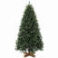 Artificial Christmas Tree, Hinged Xmas Tree with 2419 PE & PVC Branch Tips, 6ft, Green