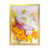 Toile avec cadre photo doré