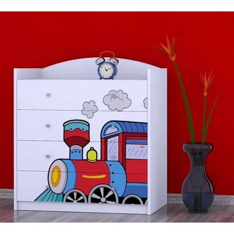Newlin Kids 4 - Drawer Chest, White