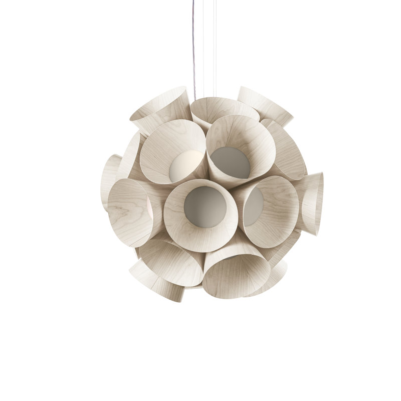 Dandelion LED Pendant, Gray, 2700K LED