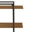 Iron,Wood Floating Shelf