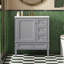 Meuble-lavabo 30 po avec lavabo en céramique, meuble-lavabo à 3 tiroirs-242384575-242384571