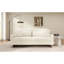 Canapé moderne avec causeuse 80,3 po et quatre coussins pour le salon, beige-133232743-133232741