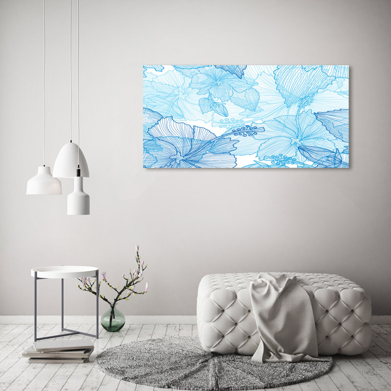 Hawaiian Flowers - Wrapped Canvas Print
