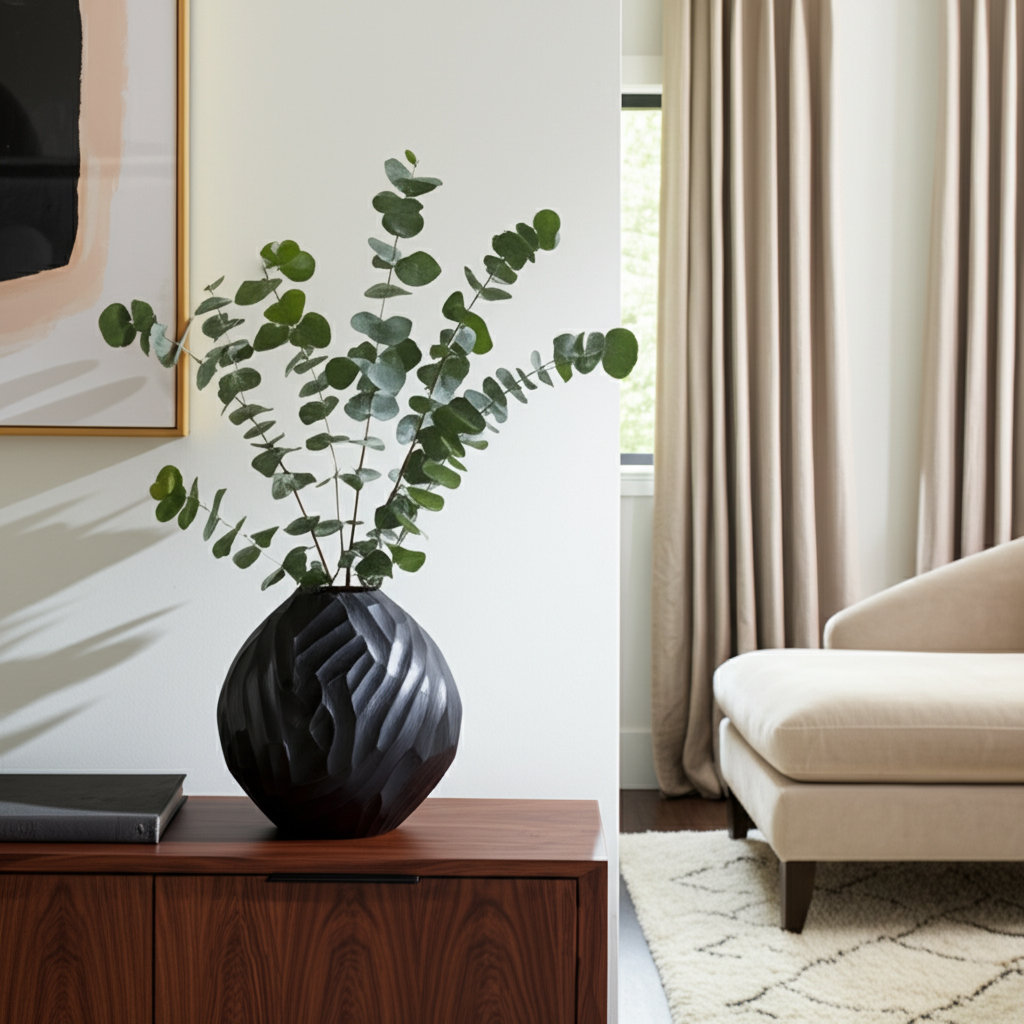 Phillippi Metal Glam Vase Ivy Bronx 