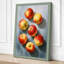 Scattered Apples Modern - Wrapped Canvas-452426179-452426191