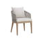 Capri Outdoor Teak Dining Armchair-1888414606