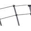Lyon Anthracite Outdoor Single Hanging Chair-159614719-159614718