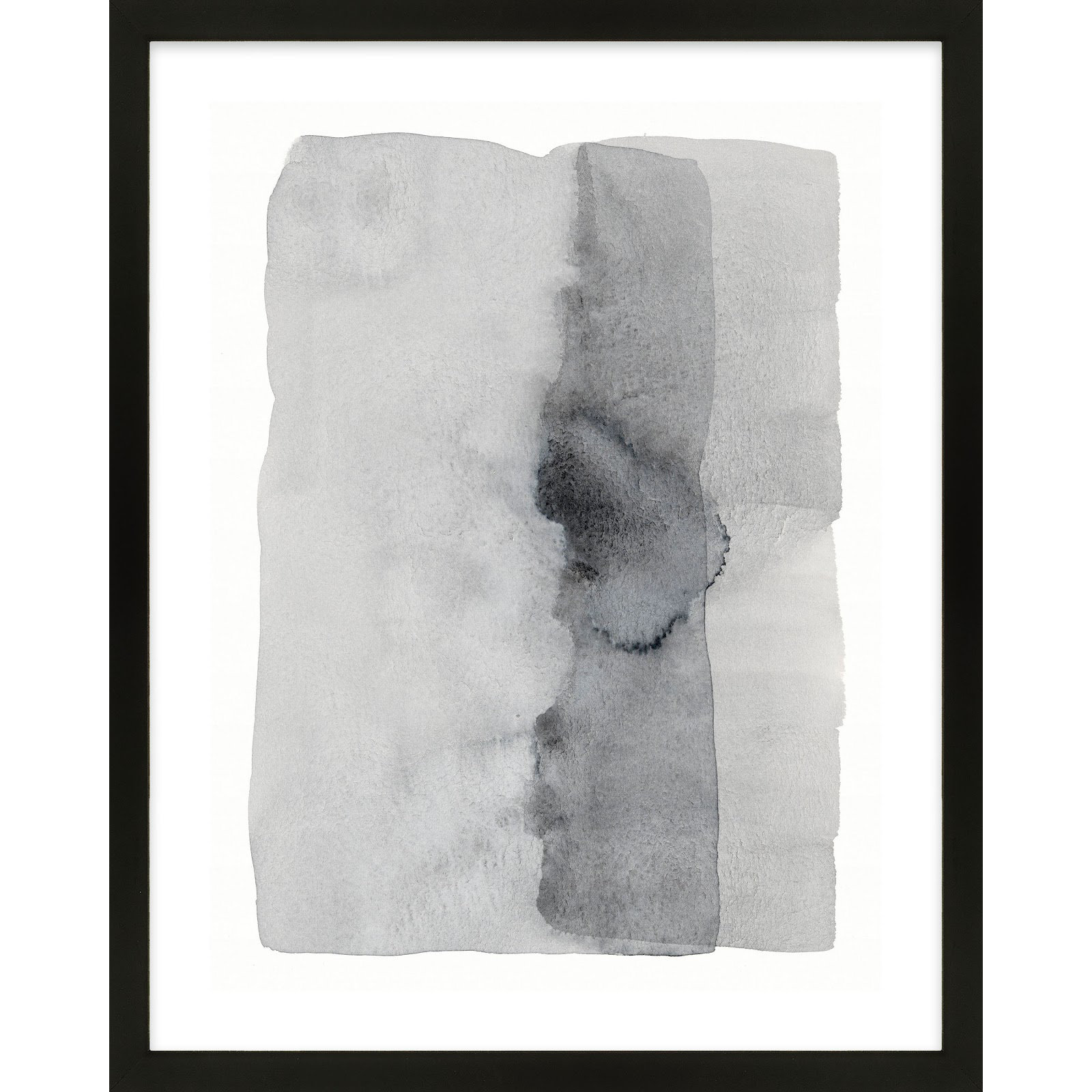 Gray On Gray 7 by Jacques Pilon, Black, 25" H x 20" W